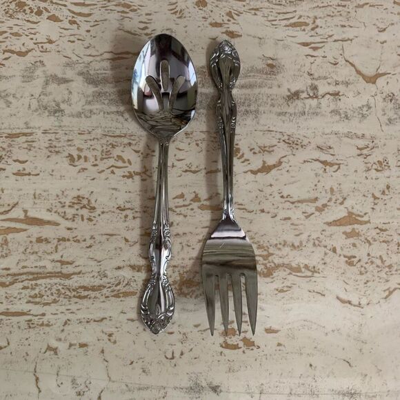 The Cellar Japan Serving fork and spoon - Picture 1 of 10